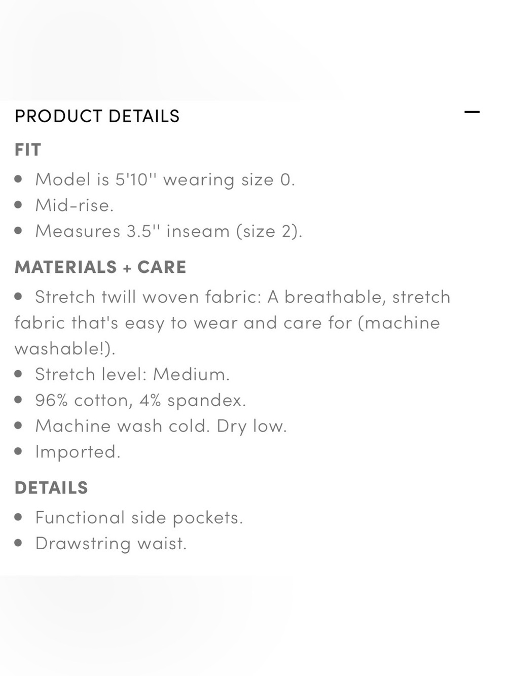 Torrid 3.5'' Weekend Mid-Rise Short - Picture 7 of 7